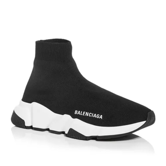 Balenciaga Speed Knit High Top Sock Sneakers - Picture 1 of 7
